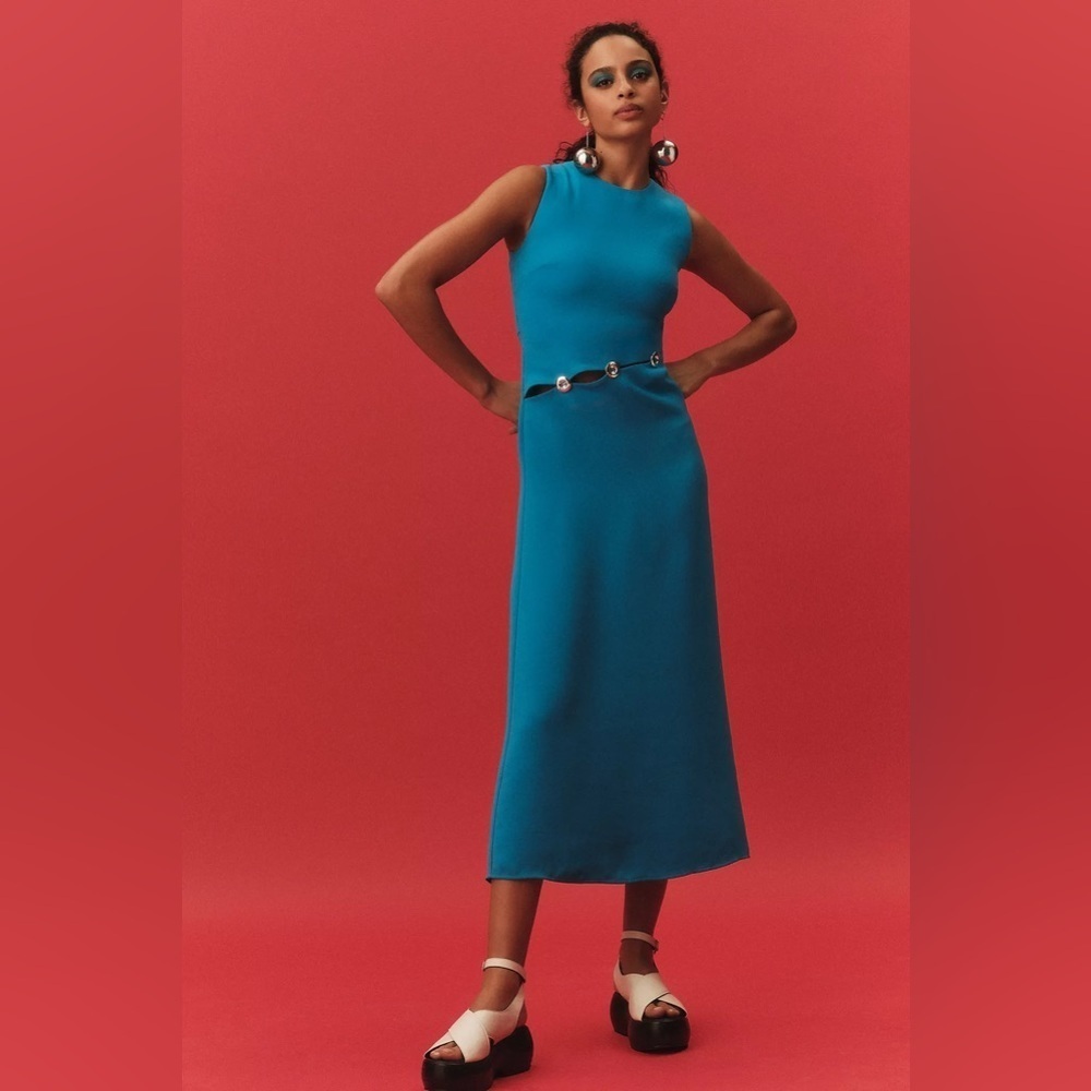 NWT Simon Miller Simm Sleeveless Crepe Dress